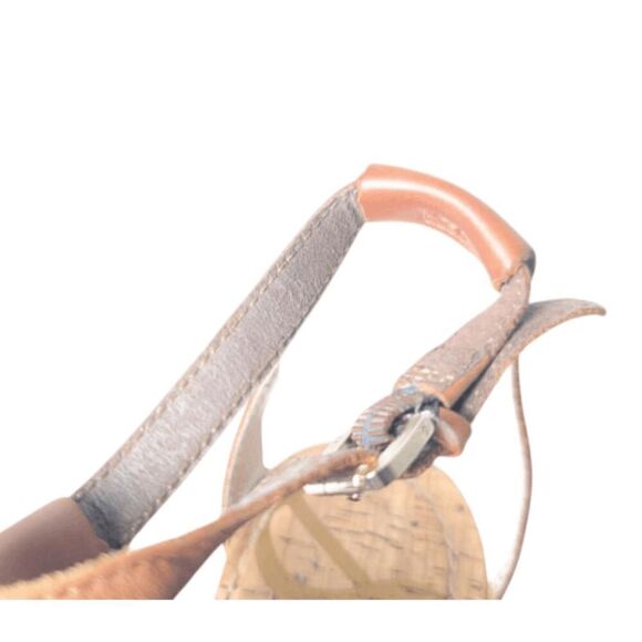 SAM EDELMAN Donna Gladiator Mini Wedge Sandal Size 10M - Picture 8 of 8